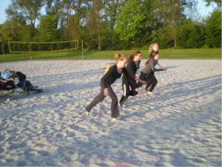 Kirstie, Jaike, Manouk en Nikki