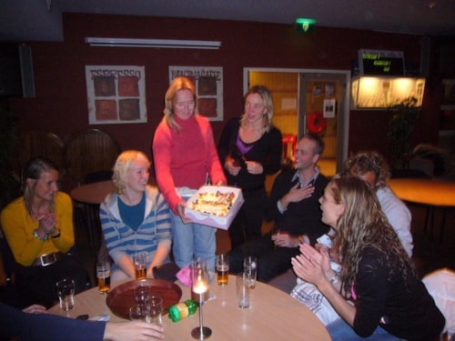 Niet voor mij zegt Rick, ik ben aan het Sonja Bakkeren