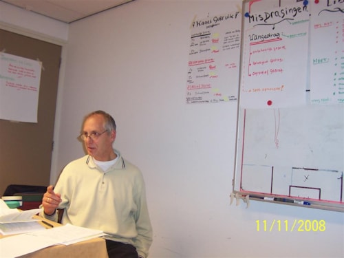 De cursusleider Otto