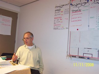 De cursusleider Otto