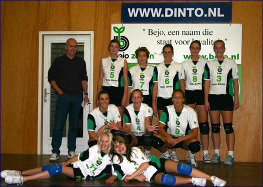 Lize en Rianne met dames 1