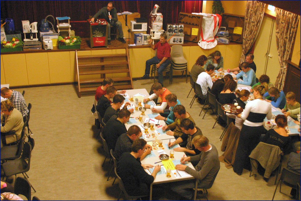 Bingoavond in het Dorpshuis groot succes !