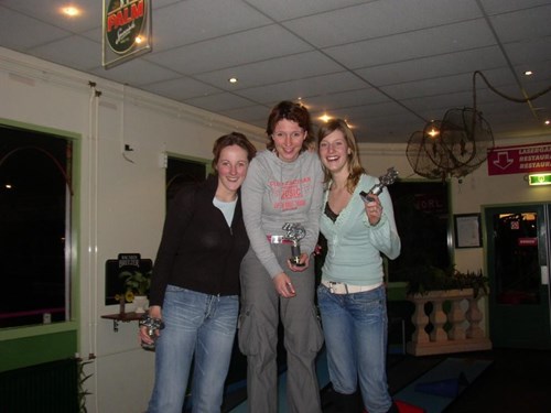 Anja, Andrea en Brenda