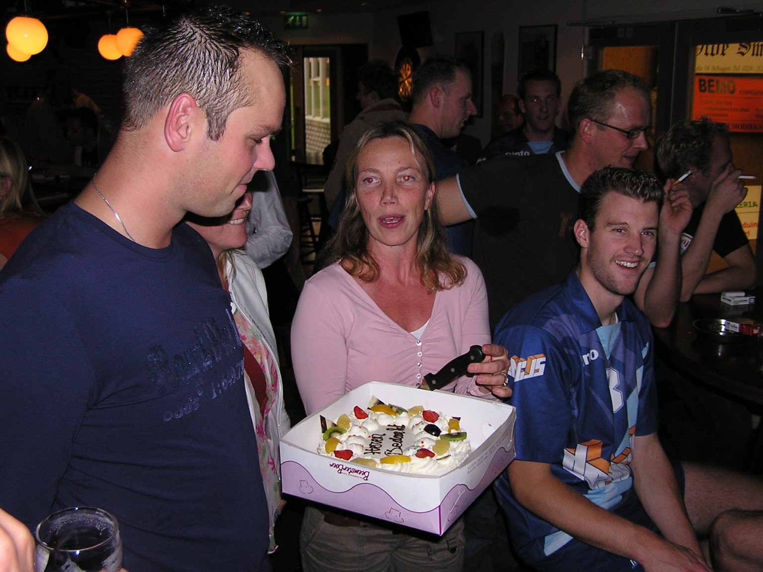 Slagroomtaart voor Dinto heren 1