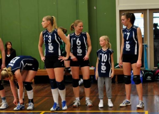 De wedstrijd gaat bijna beginnen