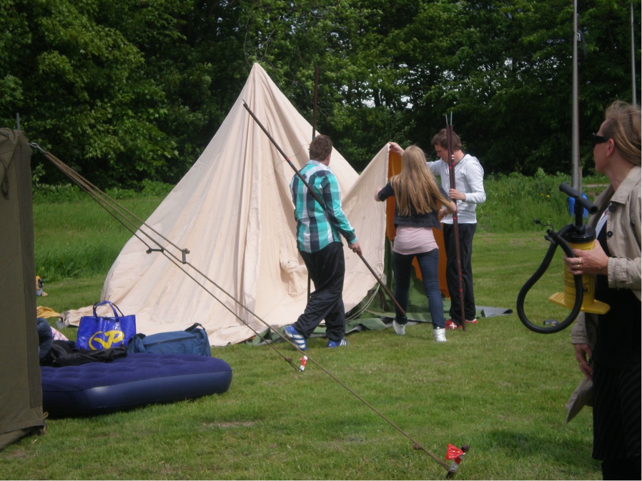 Tenten weekend Dinto jeugd