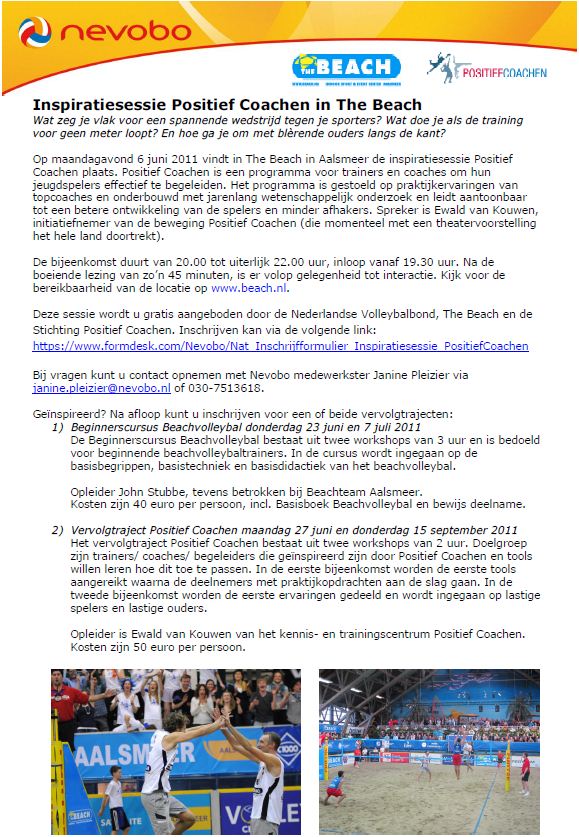 Inspiratiesessie Positief Coachen