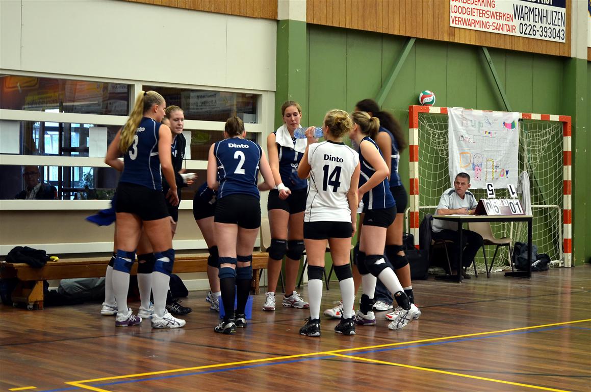 Dames Bejo/Dinto klimmen naar top drie van de 1e divisie