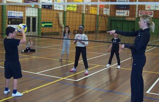 Ingrid geeft aanwijzingen