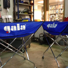 De ”nieuwe” ballenkarren