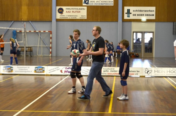 Met Buck Glas en Mark Vis