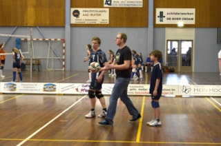 Met Buck Glas en Mark Vis