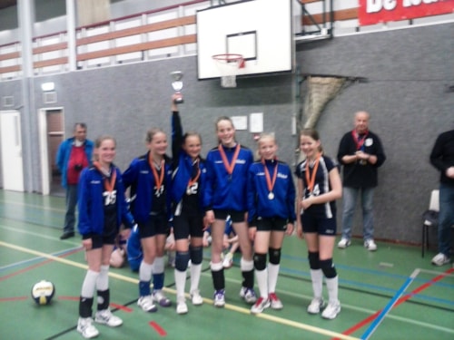 En daar is hij dan... de beker!