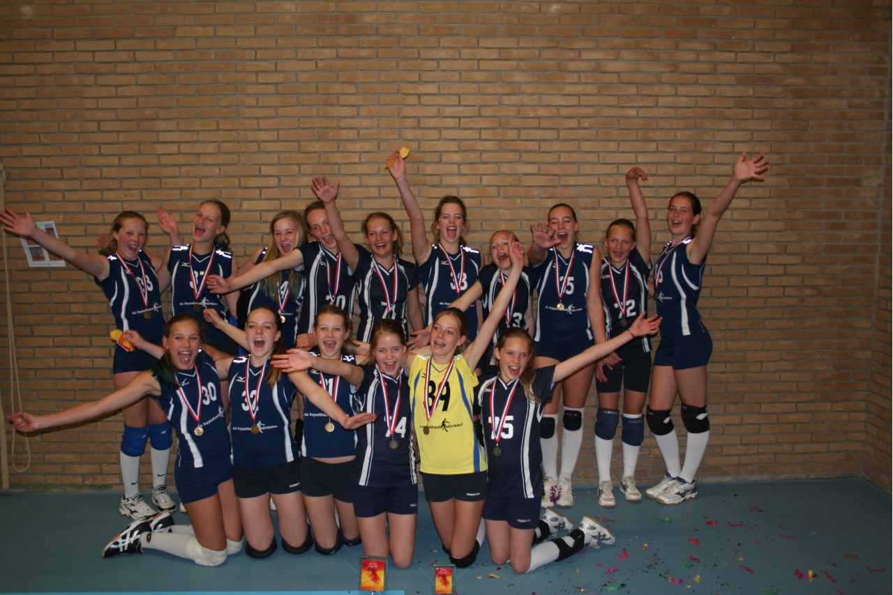 Onze meisjes D en C zijn 2e en 3e van Nederland geworden!!!