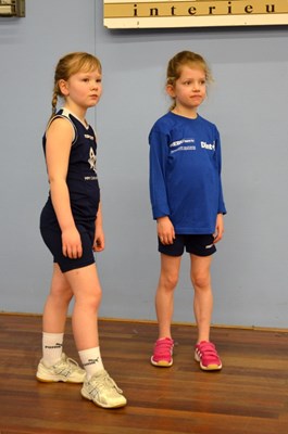 Suus vond het een beetje eng, maar gelukkig was Jessi erbij