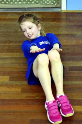 Suus doet de warming-up