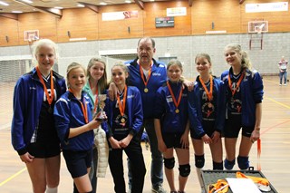 De toppers van C3 met coach Ruud Dusseldorp