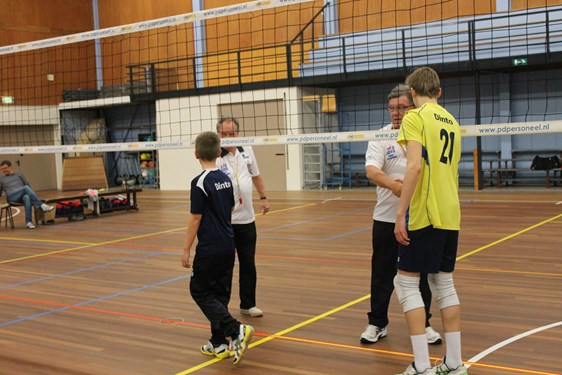 Kennismaken met de scheidsrechters