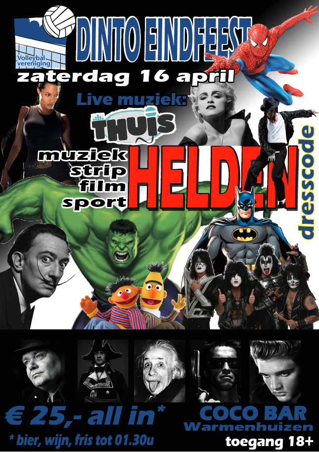 Dinto Eindfeest 16 april 2016