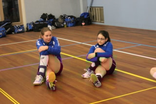 Julin met Lynn Delver