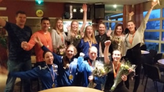 MA 4 kampioen 3e klasse 1e helft