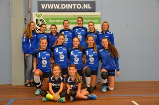 met teamgenootje Nina