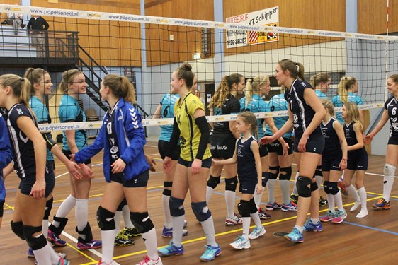 Handen schudden met Jonas dames