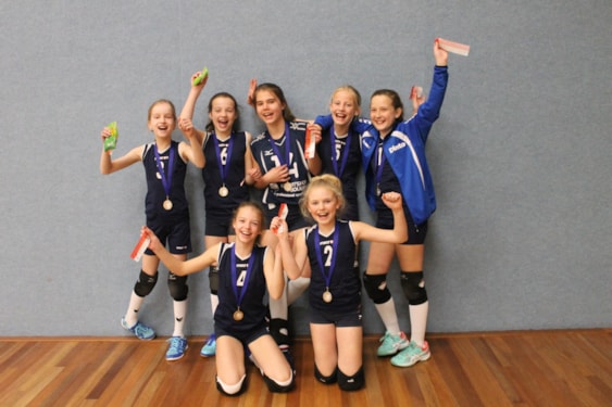 2017-04-01 meiden C4 tweede in de rayon competitie