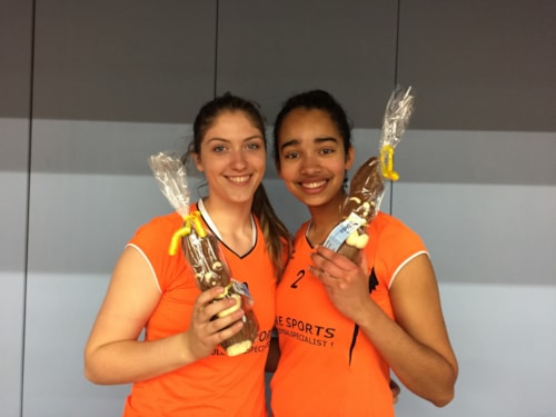 Dominique Split en Aaliyah Hansen