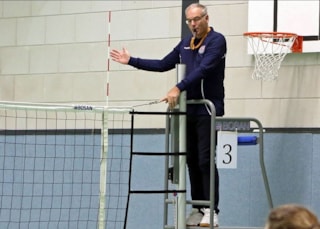 Henk Breeuwer in actie