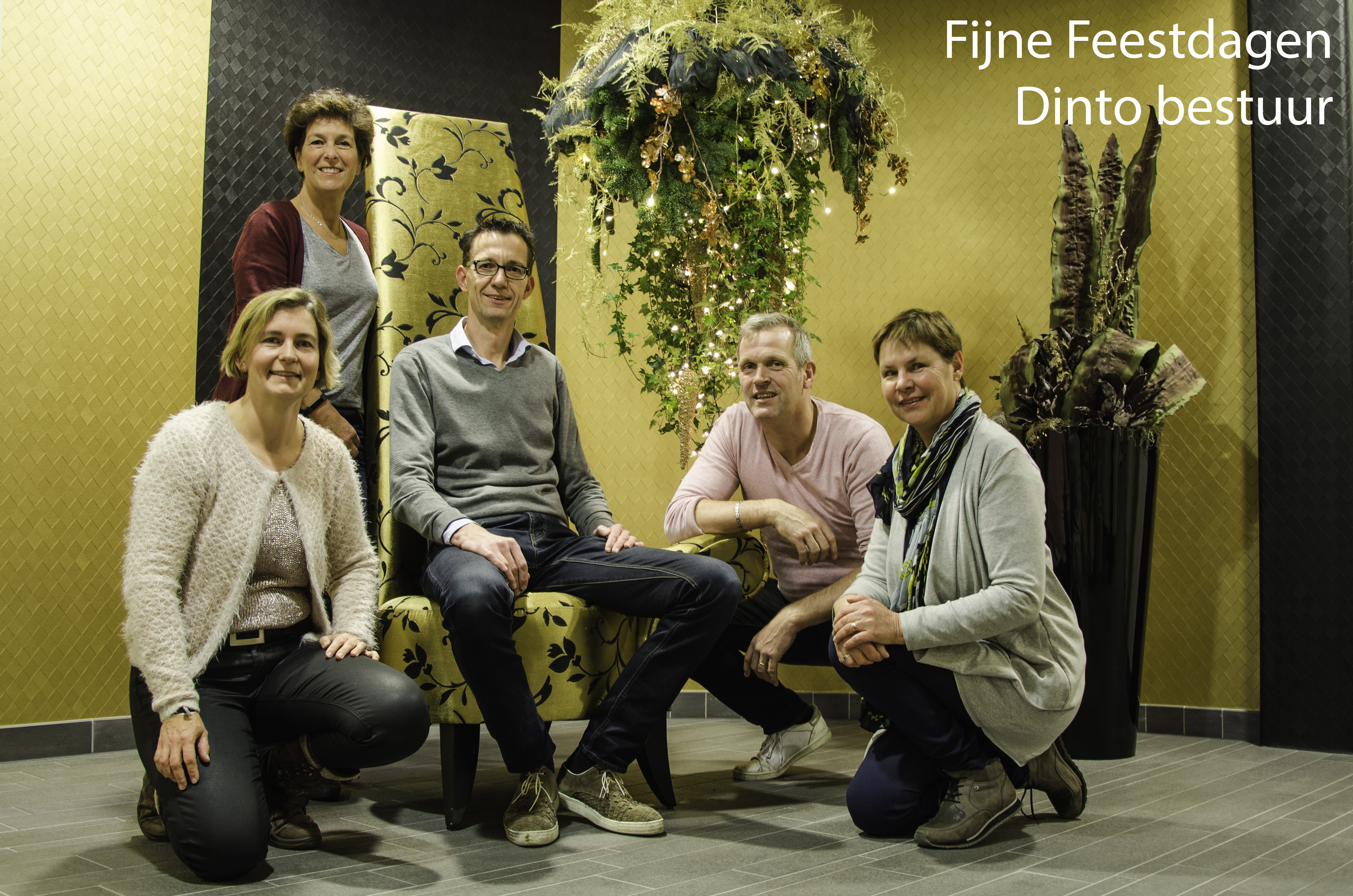 Kerst/Nieuwjaarswens Dinto bestuur