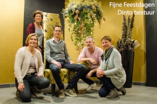 Dinto bestuur 2017 Kerst foto