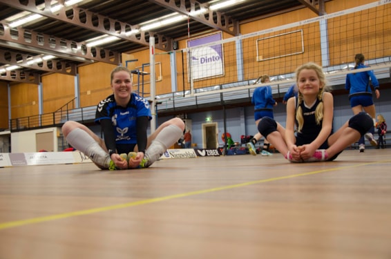 warming -up met Amber