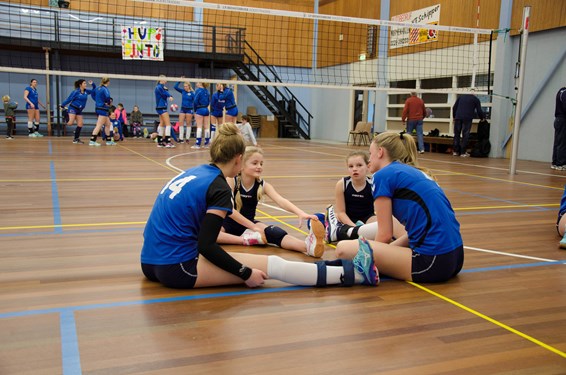 samen een beetje babbelen