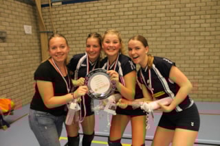 Famke, Kelly, Dionne en Iris