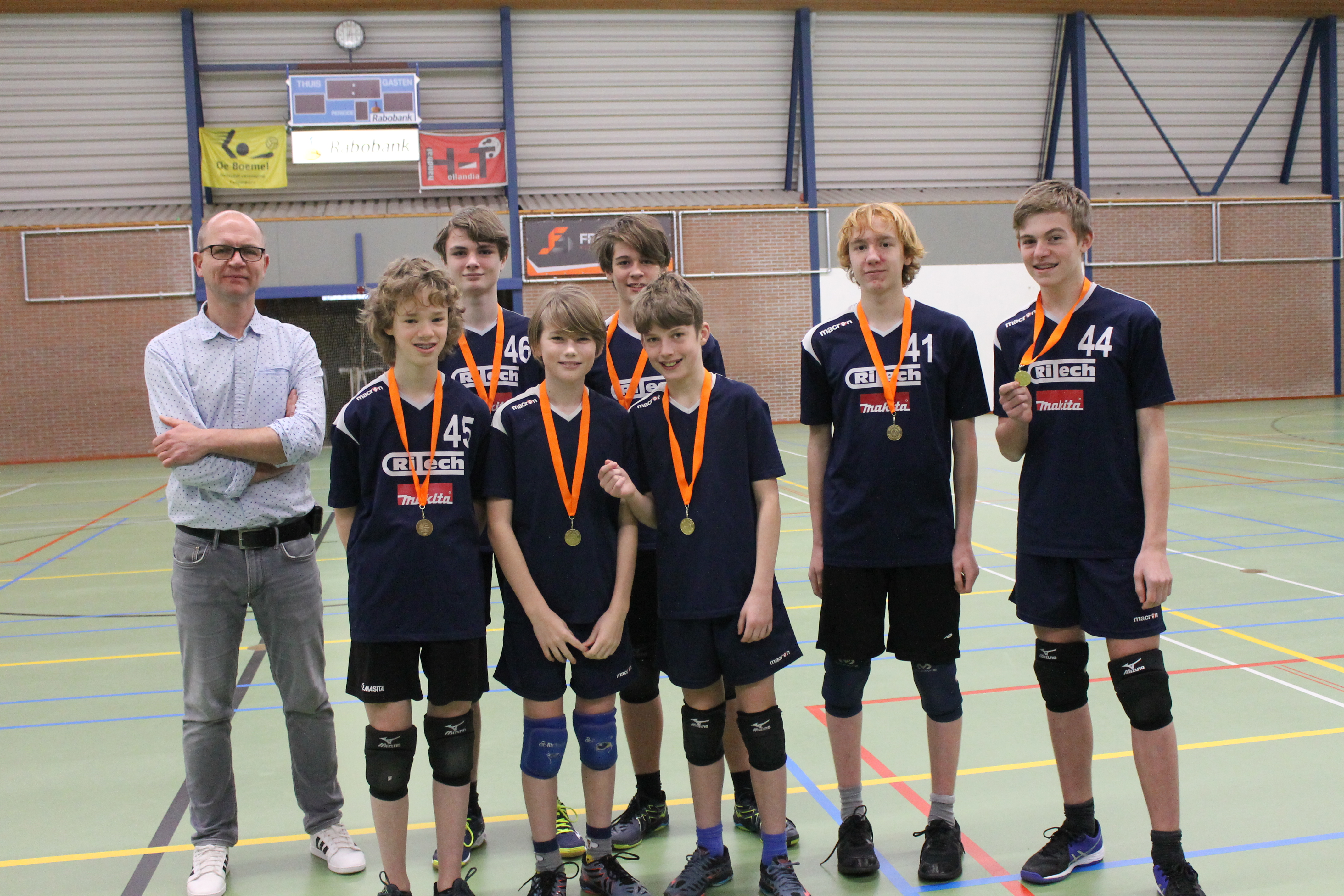 Kampioenen en andere medailles in het rayon