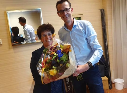 1-10-2019 afscheid Anja Verkamman voorzitter jeugd.