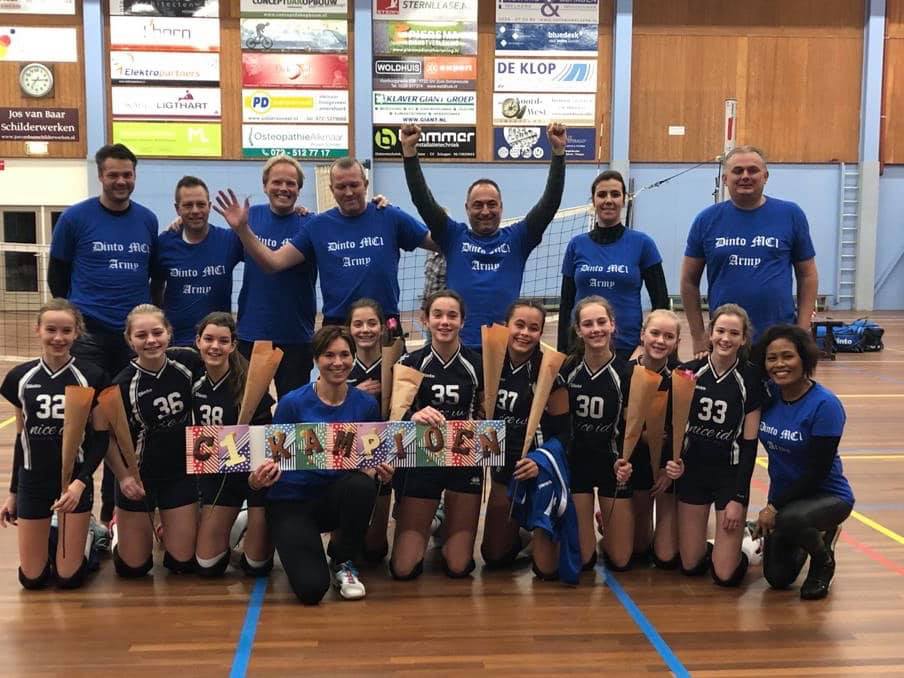 Medaille winnaars 1e helft seizoen