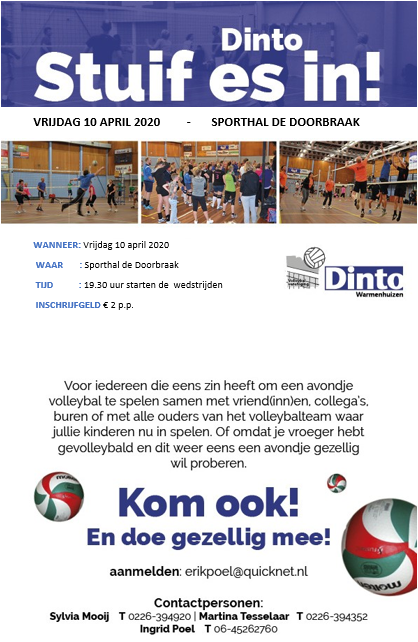 Dinto Stuif es in 2020