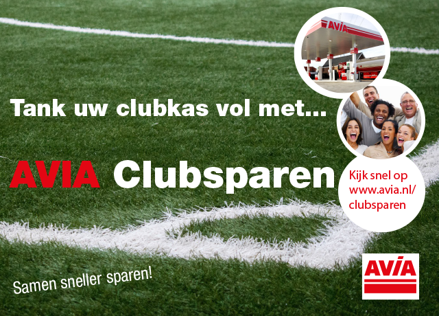 Dubbele punten bij Avia clubsparen