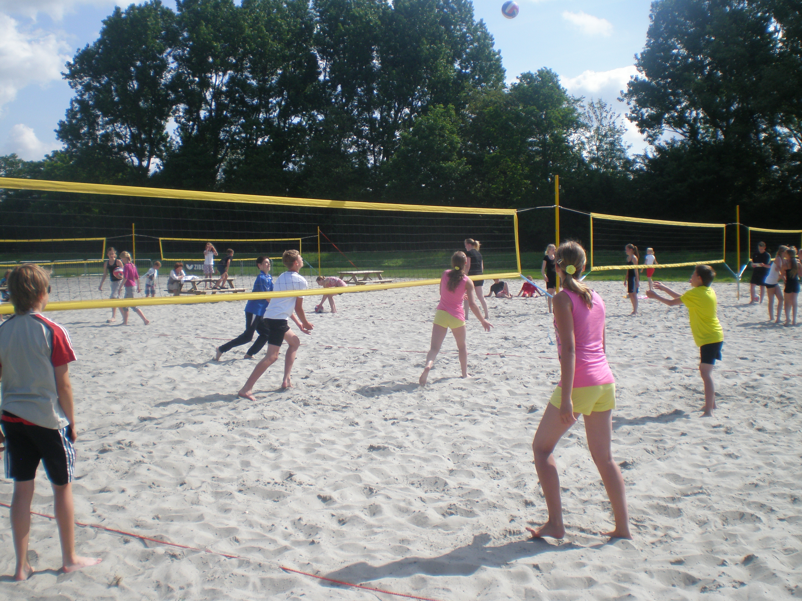 Voorbereidingen beachvolleybal gestart