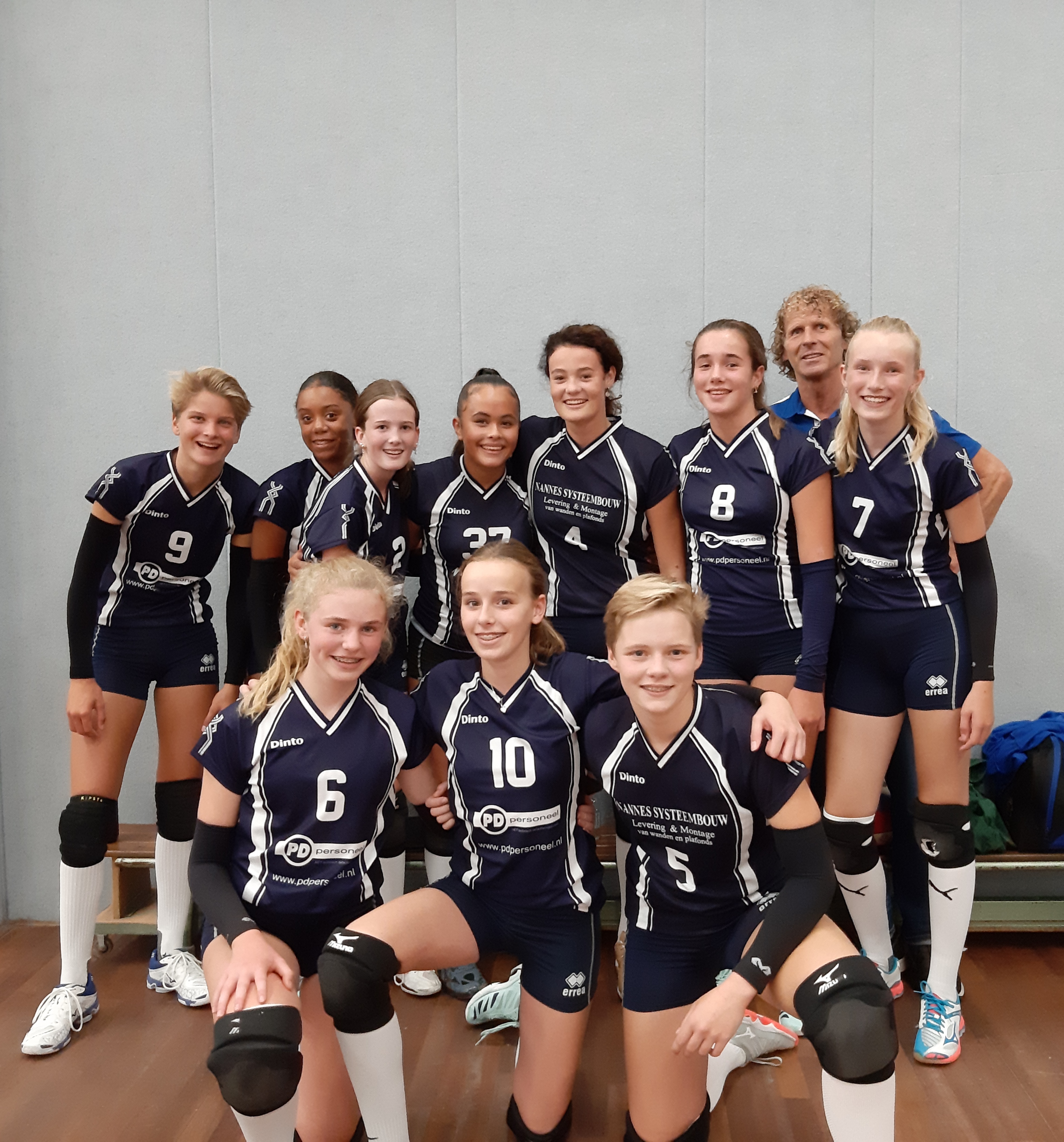 Dinto “dames” 6 verslaat NIVO dames 1 in voorronde van het bekertoernooi