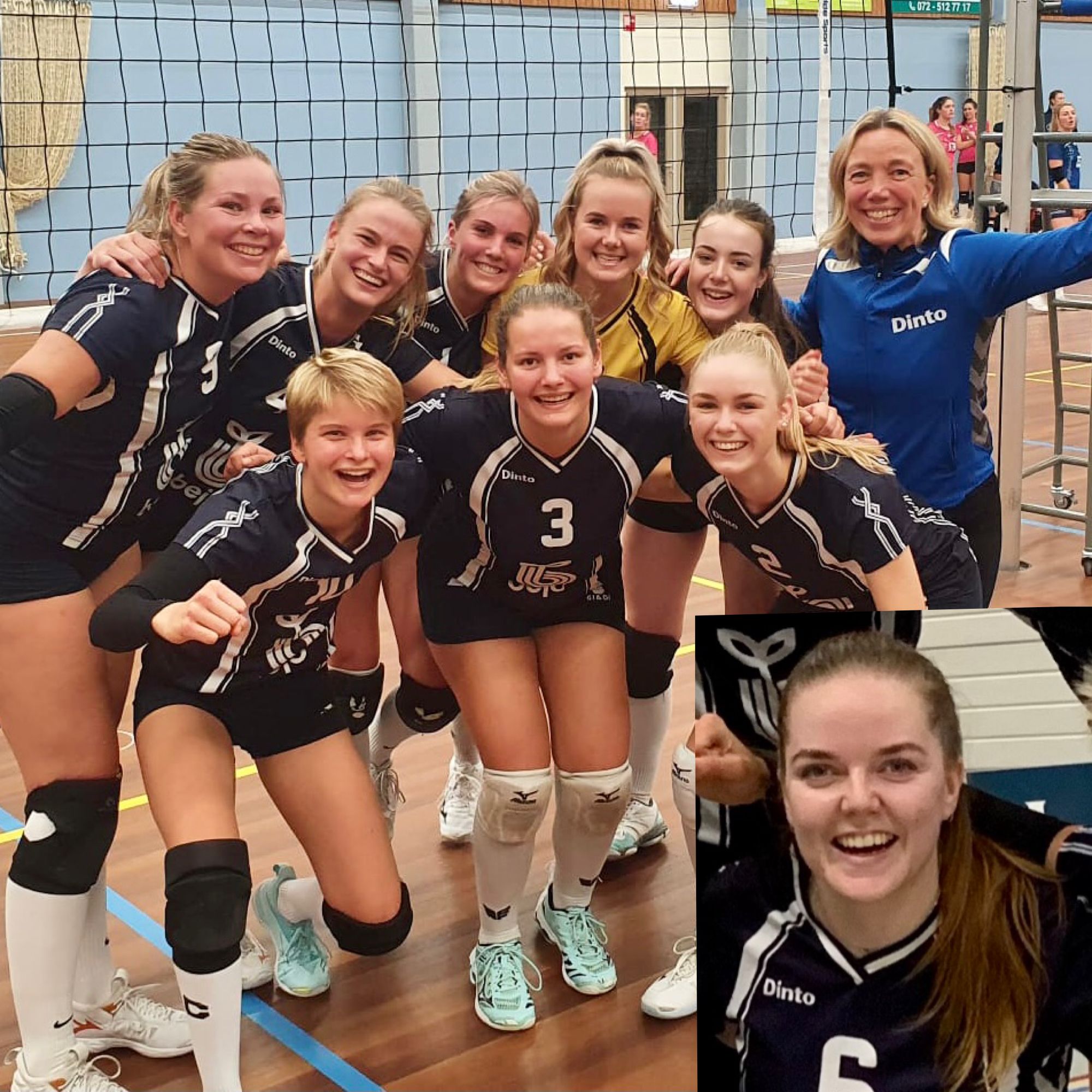 Dinto sensationeel met drie overwinningen door naar volgende bekerronde