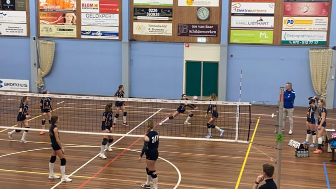 Dinto MC1 speelt mee in de meiden B poule