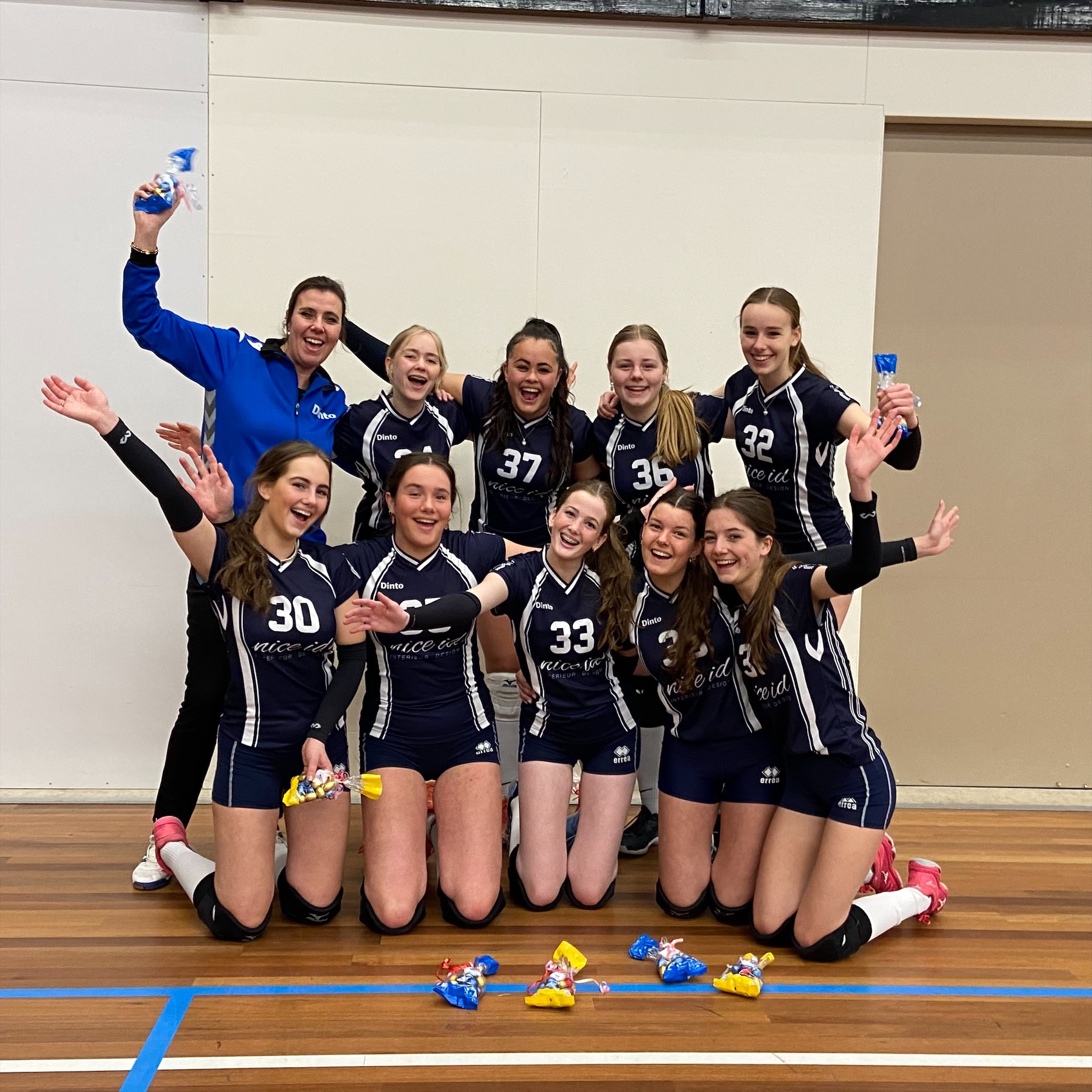                Meiden B1 Kampioen van de Topklasse!!