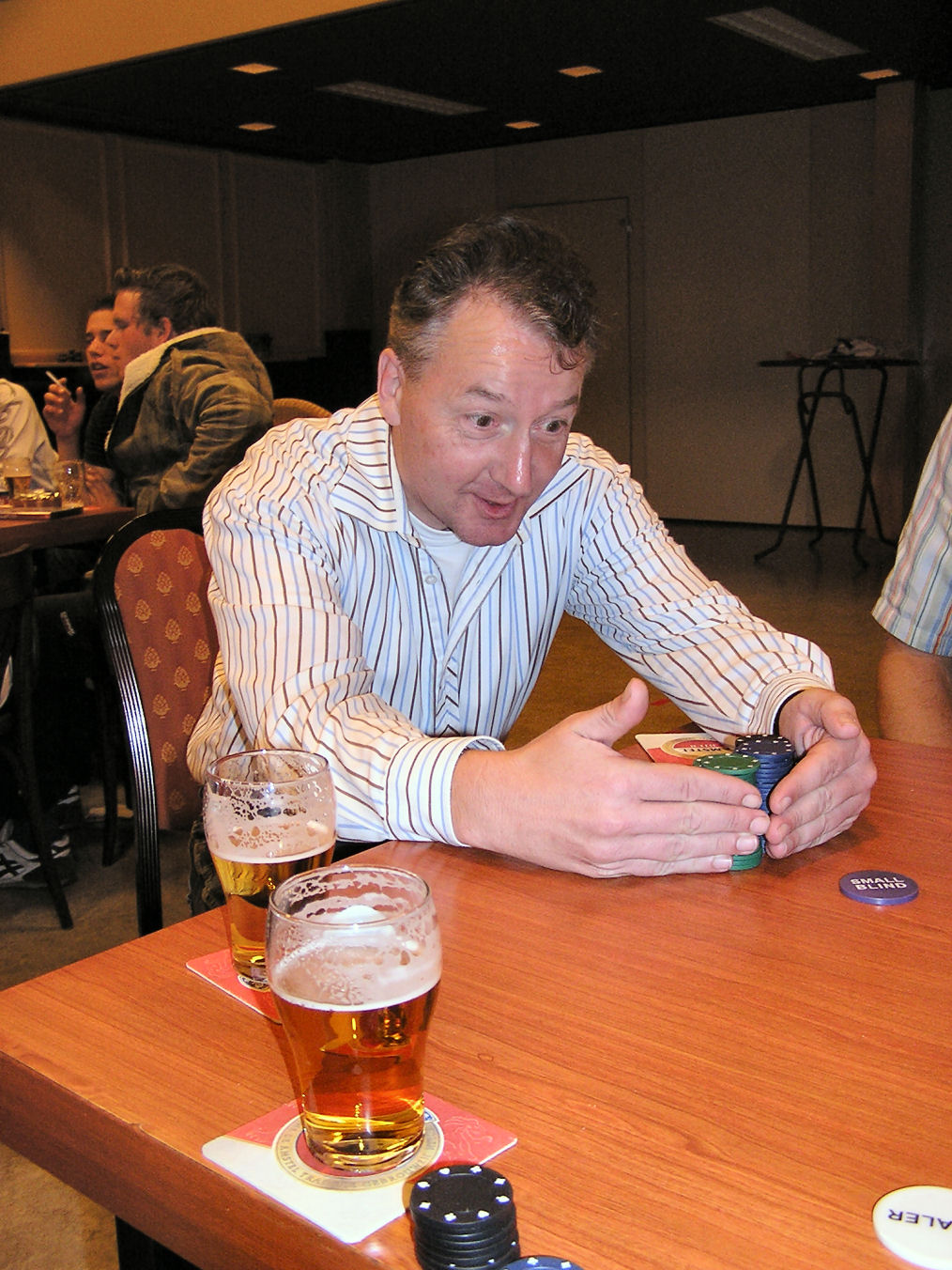 Pokeren na de jaarvergadering