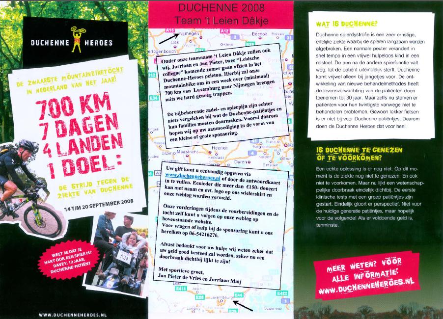 Duchenne Heroes 2008. 
