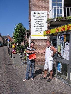 Henry Heman stelt zijn prijs beschikbaar